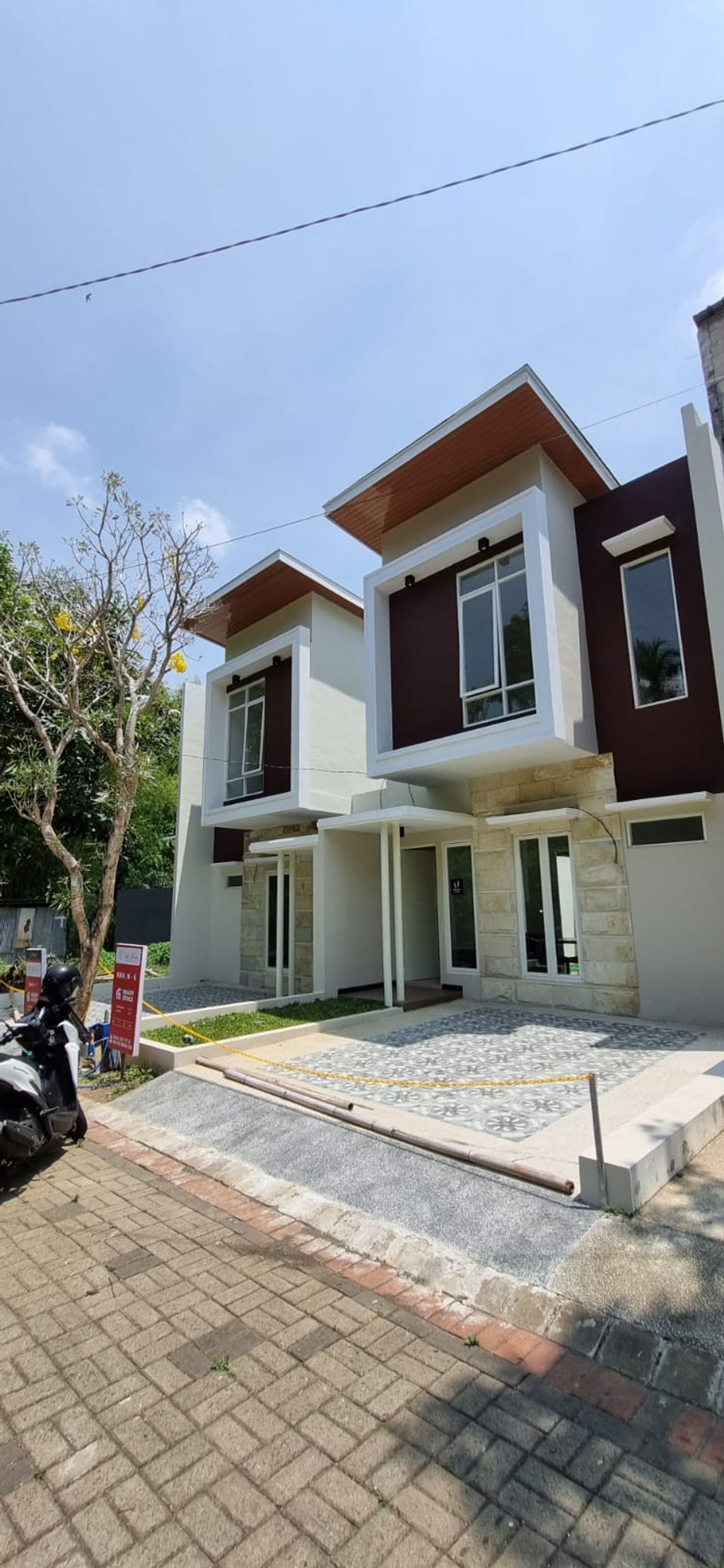 foto contoh rumah perumahan Villa Dieng Residence Blok L