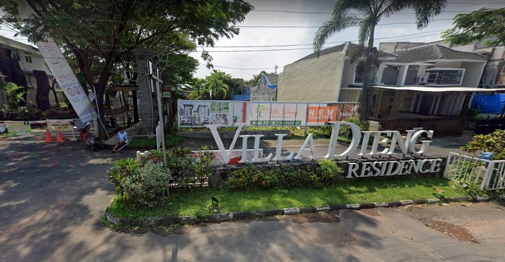 foto gerbang perumahan Villa Dieng Residence Blok L