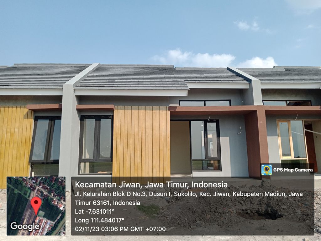 foto tampak rumah tipe 30 perumahan GRIYA SEJAHTERA PARK JIWAN