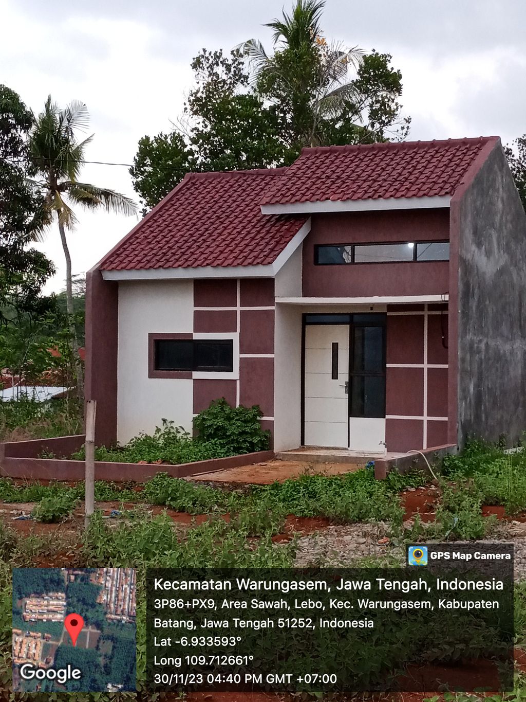 foto contoh rumah perumahan PURI PRABANATA ASRI LEBO