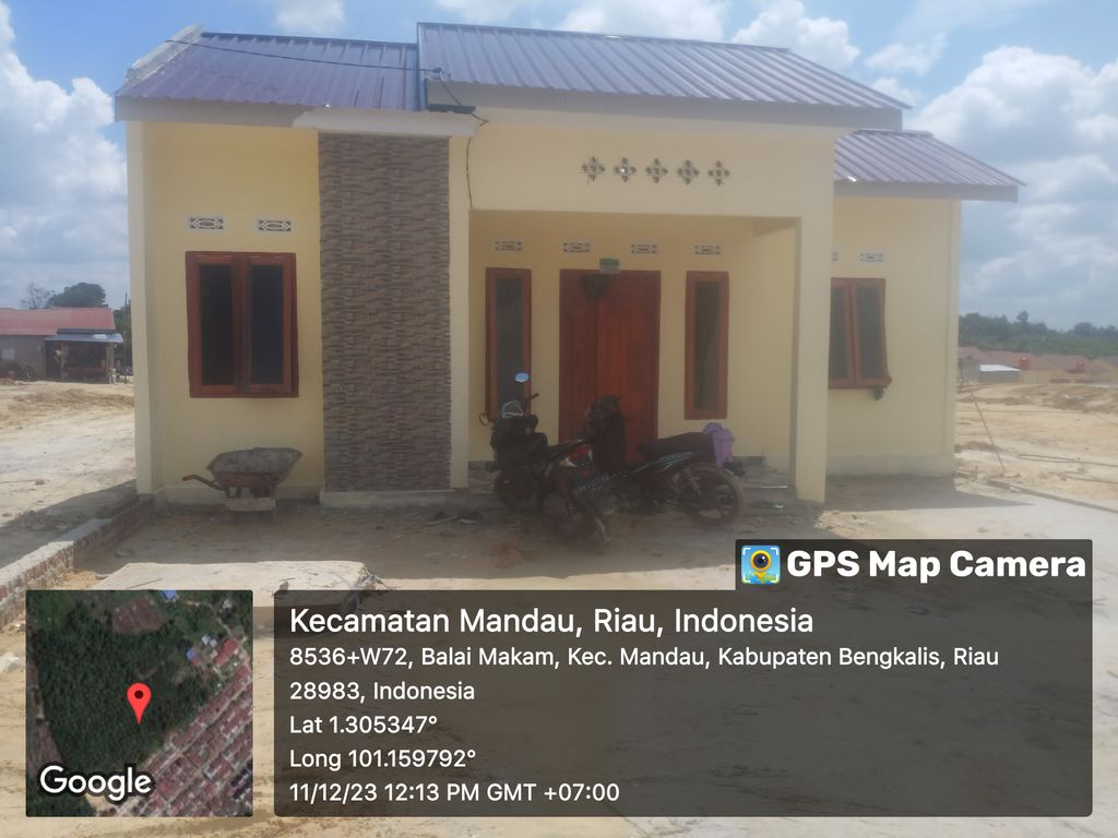 foto contoh rumah perumahan SIAK INDAH BESTARI 2