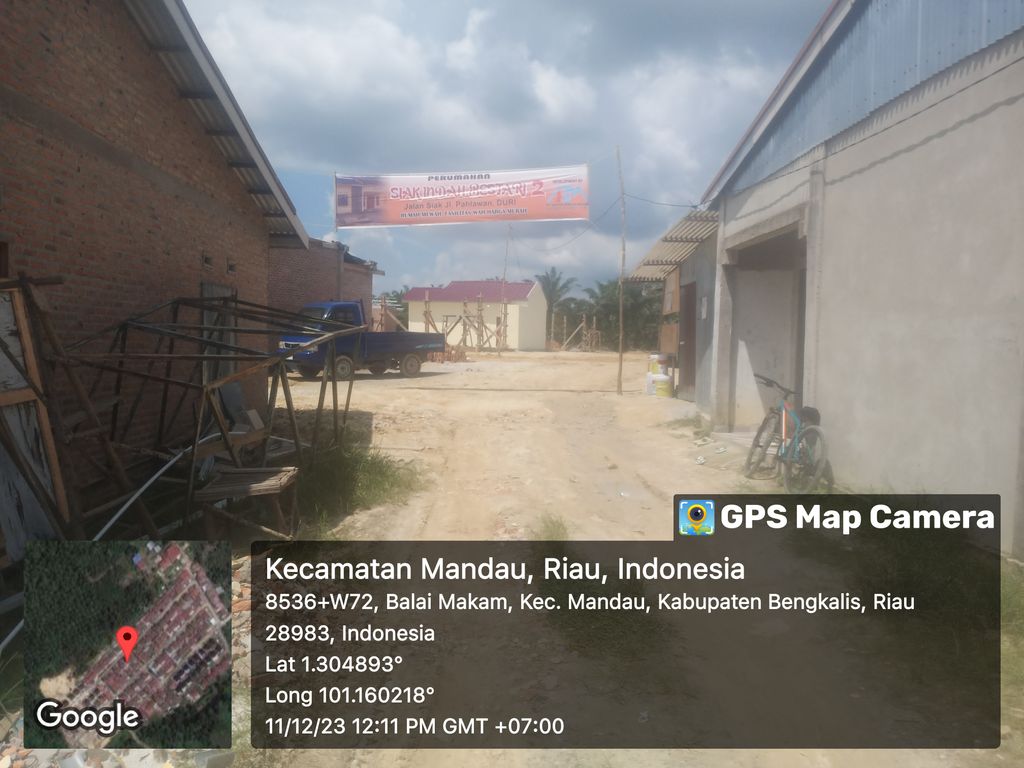 foto gerbang perumahan SIAK INDAH BESTARI 2