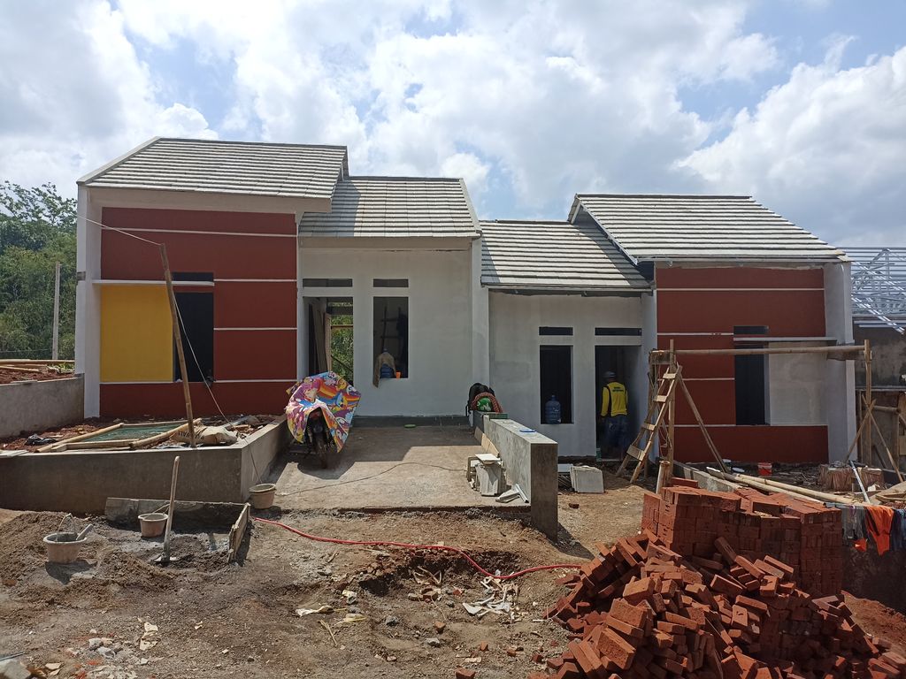 foto contoh rumah perumahan HARMONI RAYA