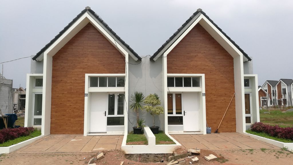 foto contoh rumah perumahan Bumi Indah Cluster Naura