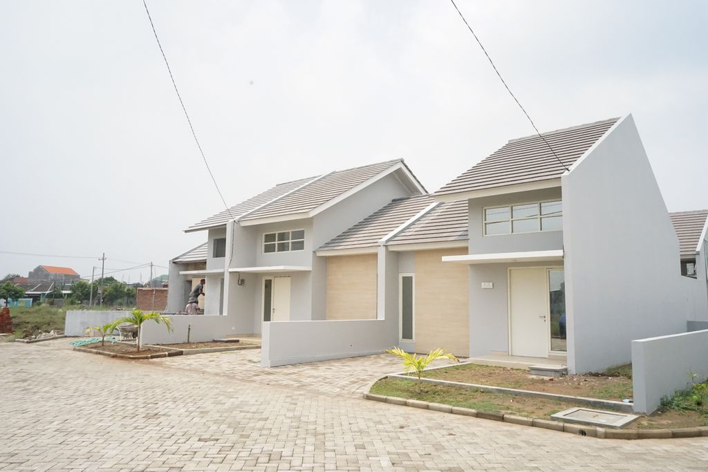 foto tampak rumah tipe 54/90 - NEW perumahan GRAHA PALEM ASRI