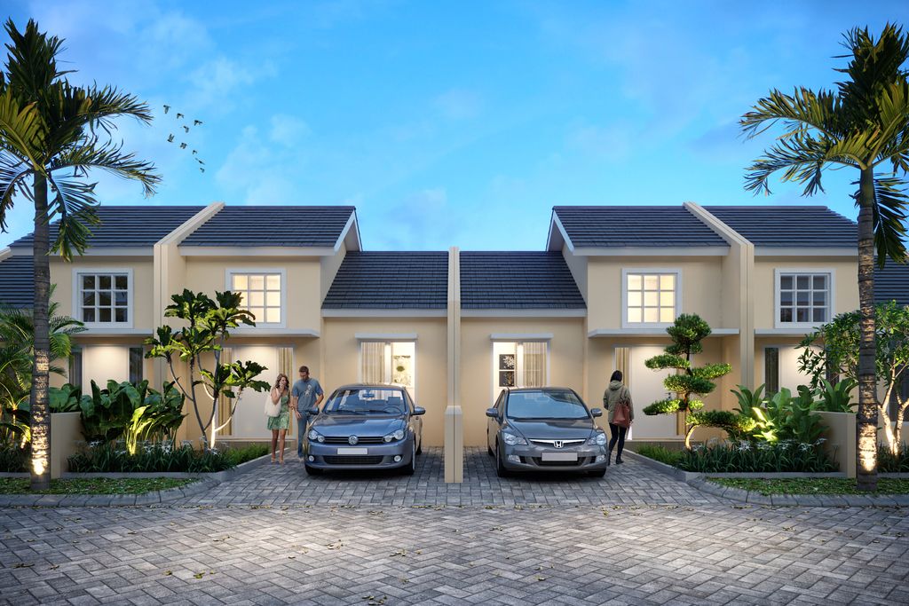foto tampak rumah tipe 36/72 - NEW perumahan GRAHA PALEM ASRI