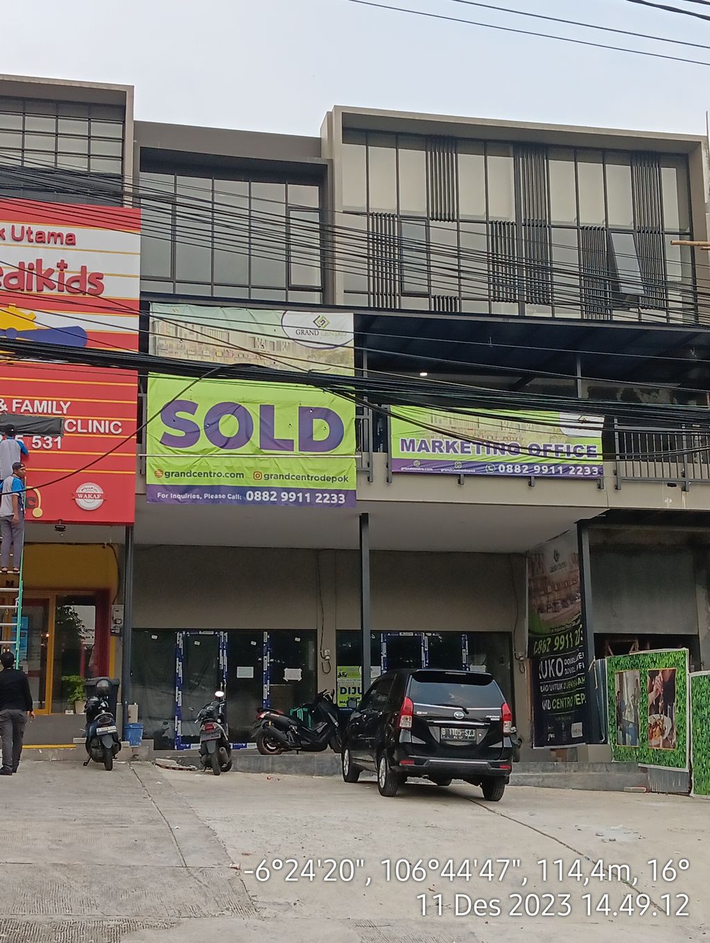 foto contoh rumah perumahan Grand Centro Depok