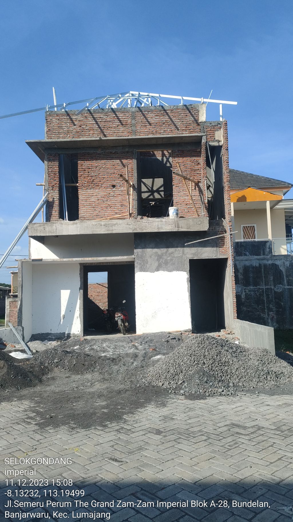 foto contoh rumah perumahan THE GRAND ZAMZAM IMPERIAL TAHAP 3