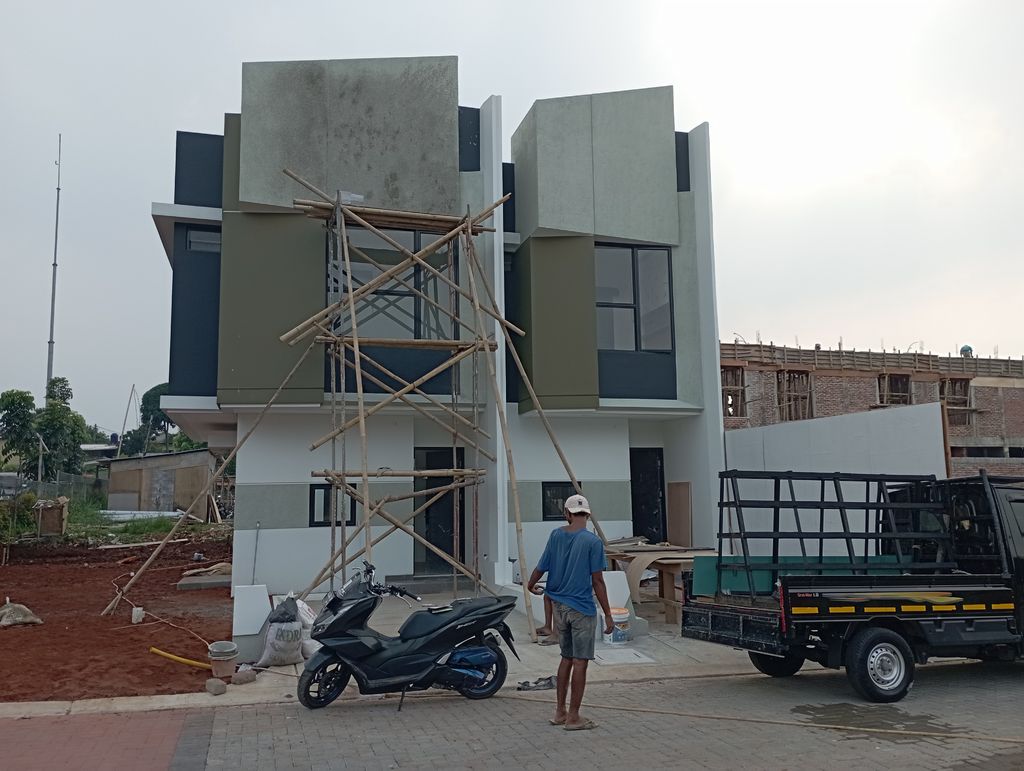 foto contoh rumah perumahan UENOS