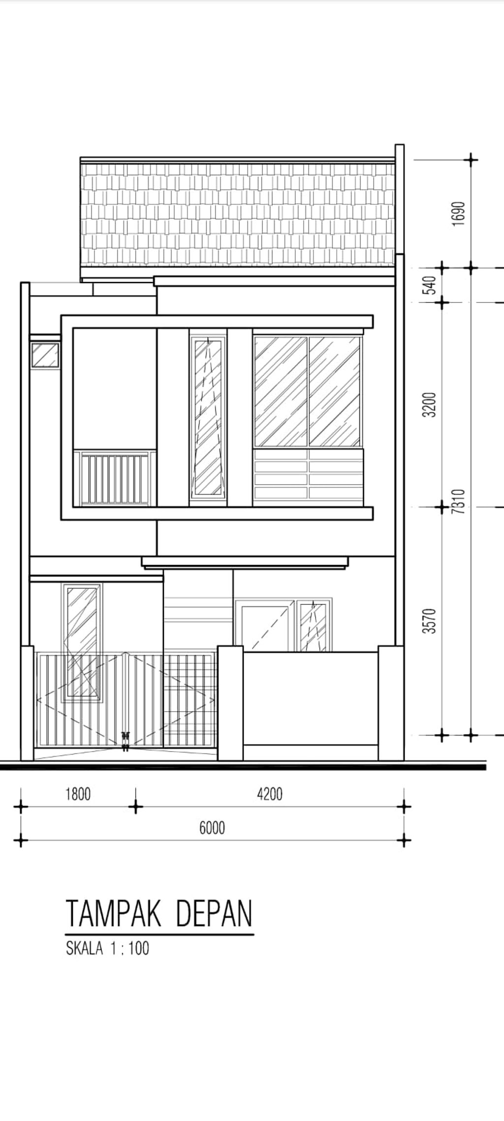 foto tampak rumah tipe Daniela STD 31A perumahan RUMAH PURI BETA UTARA RAYA