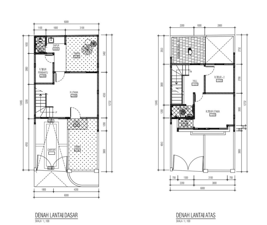 foto denah rumah tipe Daniela STD 31A perumahan RUMAH PURI BETA UTARA RAYA