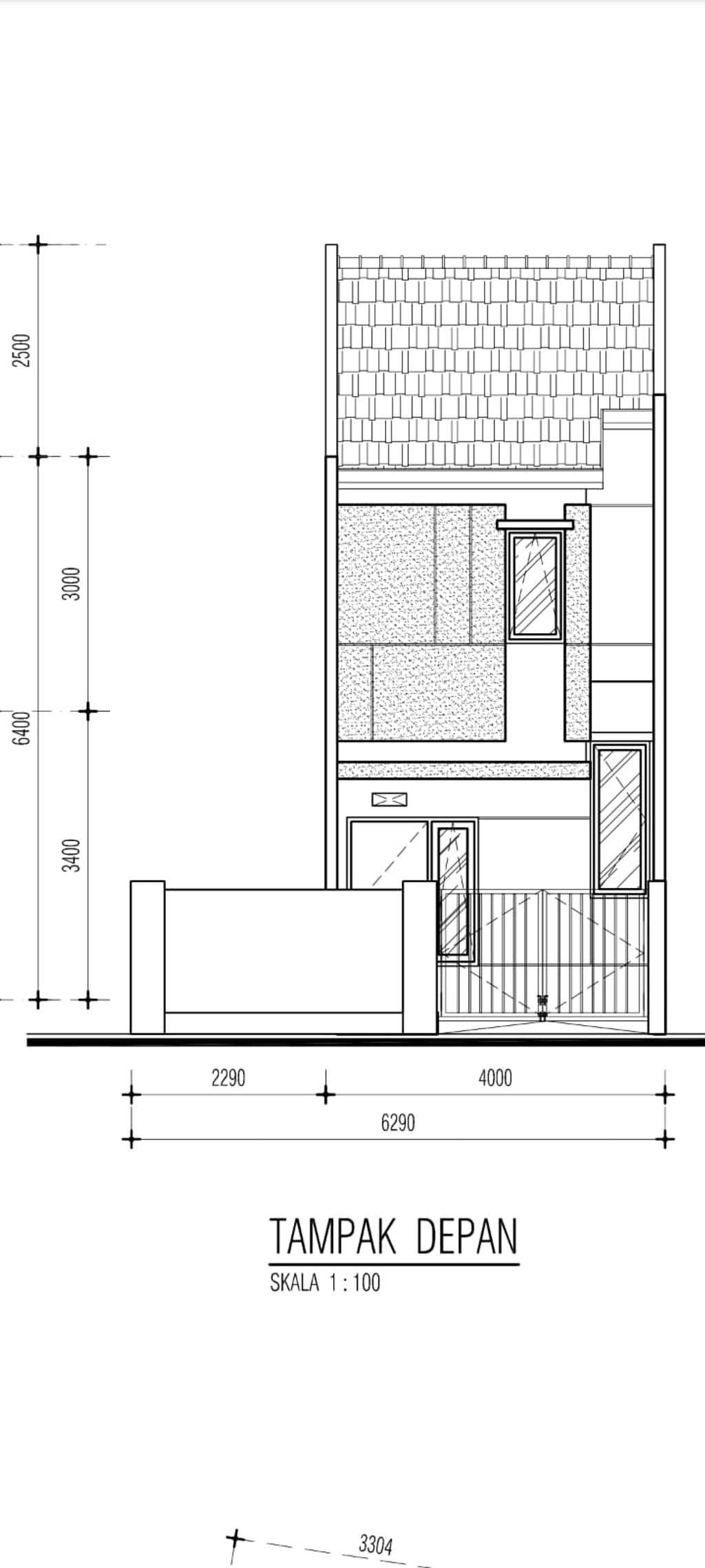 foto tampak rumah tipe Hevea STD 31B perumahan RUMAH PURI BETA UTARA RAYA