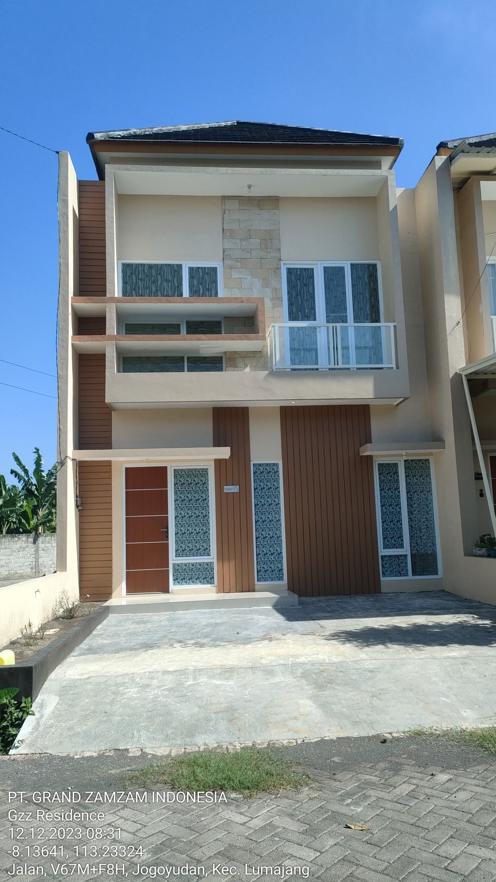 foto contoh rumah perumahan THE GRAND ZAMZAM RESIDENCE "BOULEVARD CLUSTER" TAHAP 3