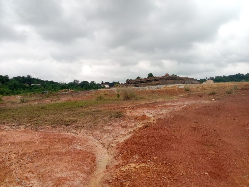 foto posisi tengah perumahan NUANSA KULIM INDAH TAHAP 2