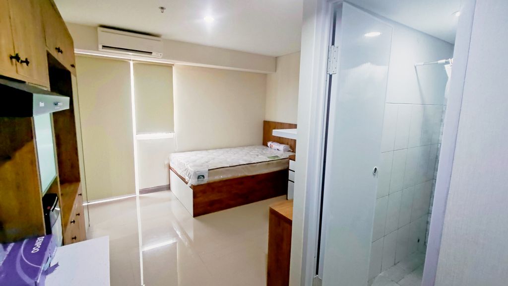 foto tampak rumah tipe Studio B perumahan PERUMNAS SAMESTA MAHATA MARGONDA