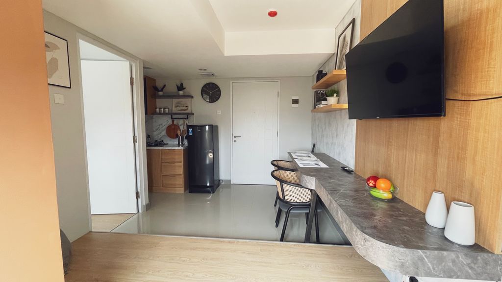 foto tampak rumah tipe 1 Bedroom A perumahan PERUMNAS SAMESTA MAHATA MARGONDA