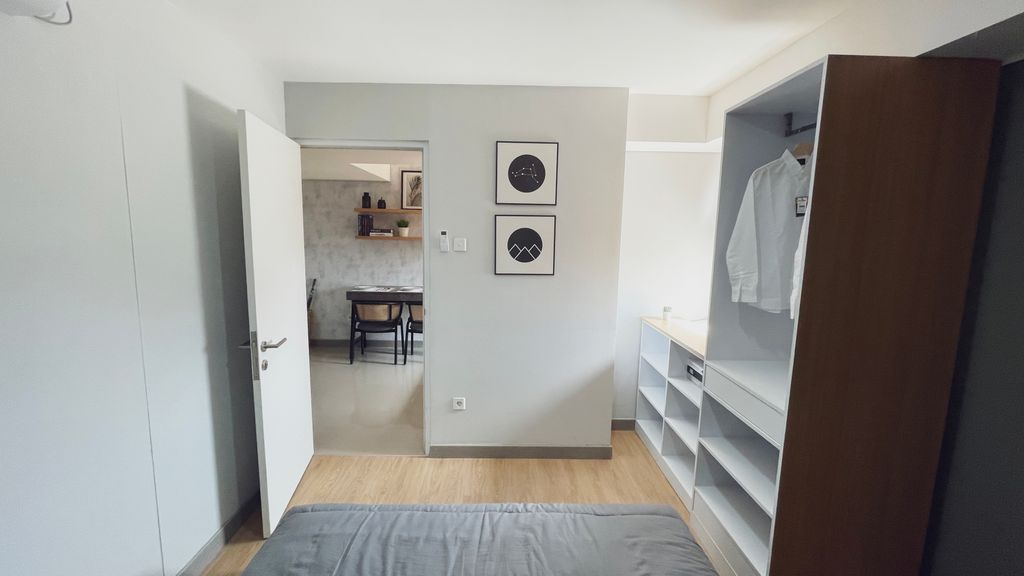 foto tampak rumah tipe 1 Bedroom C perumahan PERUMNAS SAMESTA MAHATA MARGONDA