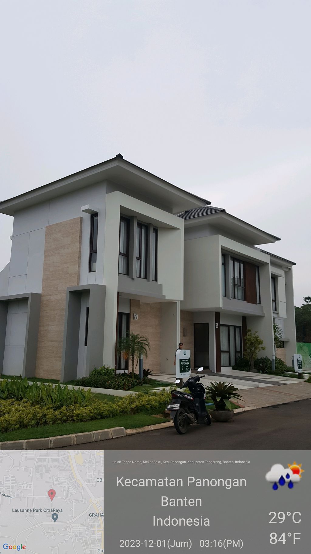 foto contoh rumah perumahan CITRA RAYA -CLUSTER LAUSANNE PARK