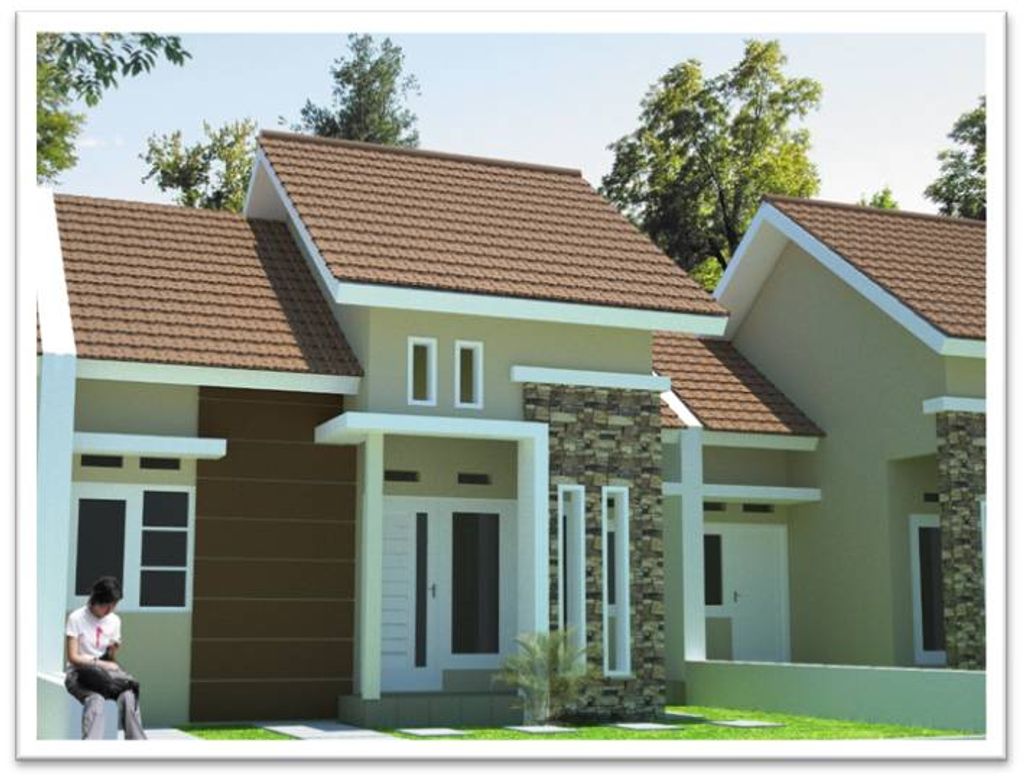 foto tampak rumah tipe BKP BLOK Y perumahan PERUMNAS BUKIT KEMILING PERMAI