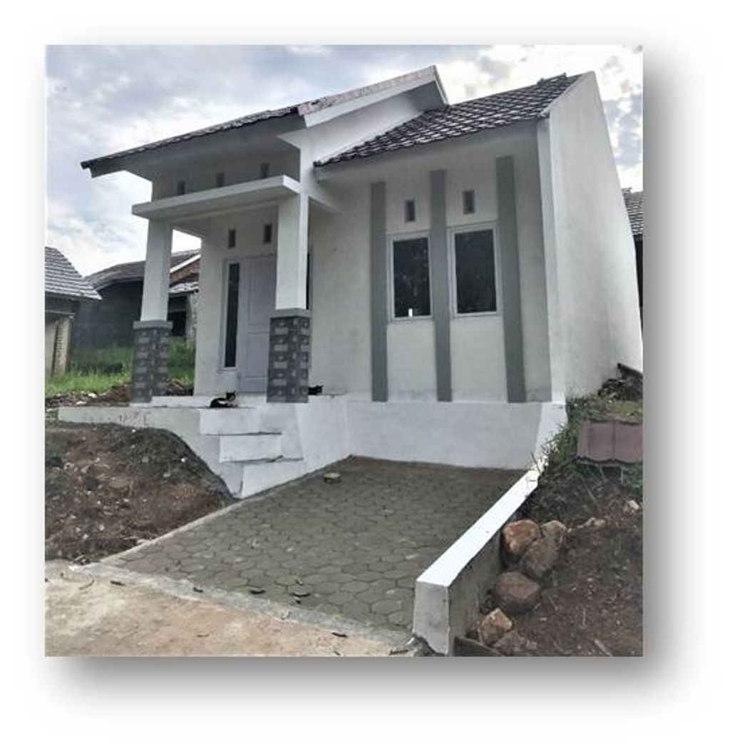 foto tampak rumah tipe BKP BLOK Y perumahan PERUMNAS BUKIT KEMILING PERMAI