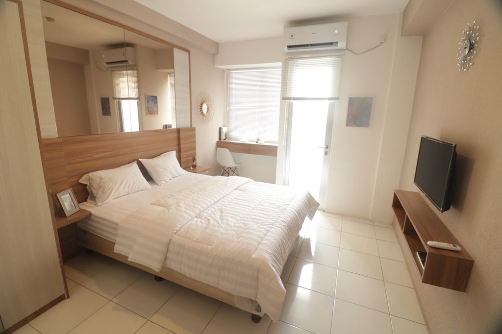 foto tampak rumah tipe Studio perumahan Riverview Residence Tower Mahakam