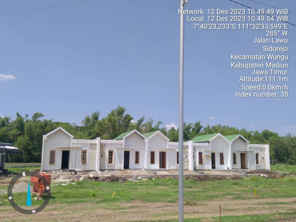 foto posisi tengah perumahan PERUM PANCA GARDEN KERTOSARI