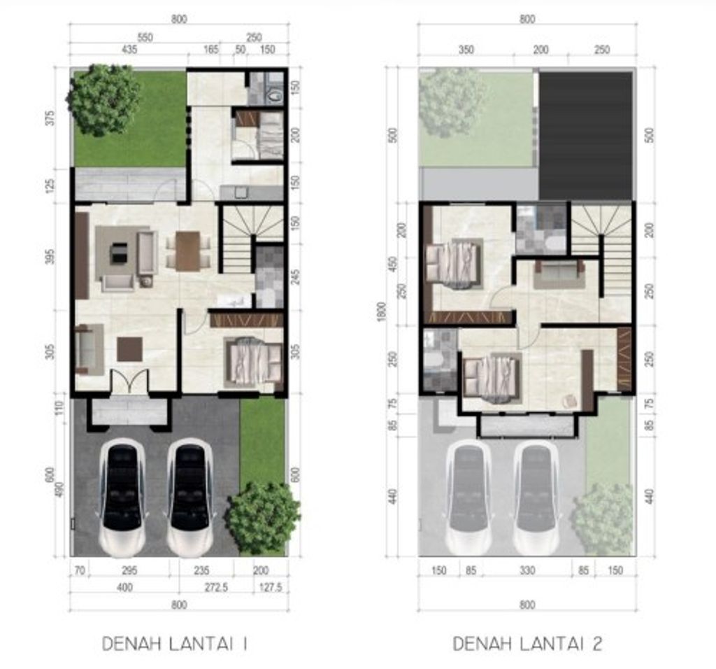 foto denah rumah tipe ALBITE perumahan CITRASUN GARDEN SEMARANG