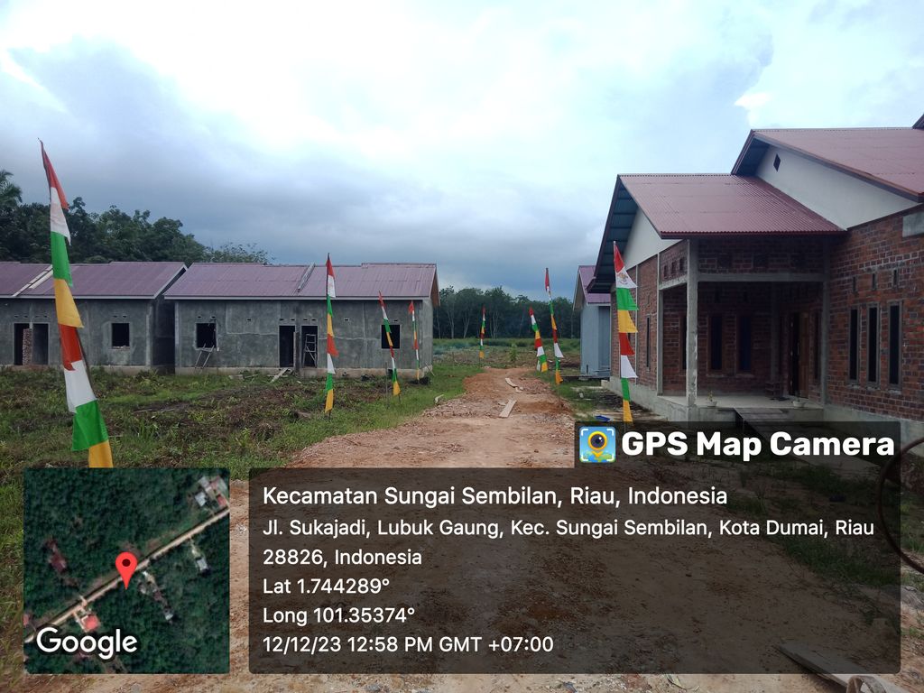 foto gerbang perumahan A5 Residence