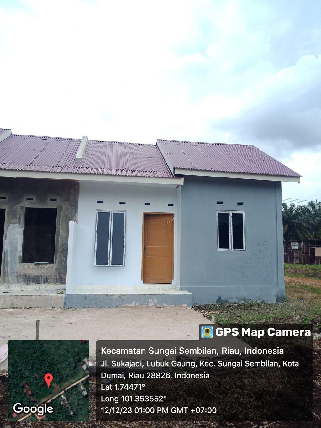foto contoh rumah perumahan A5 Residence