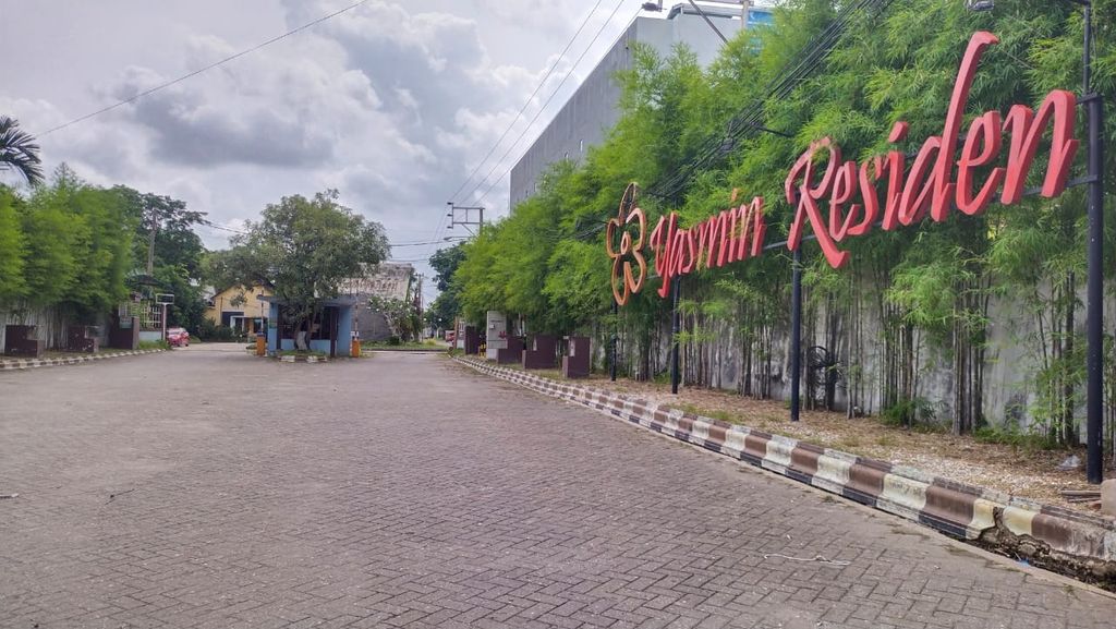 foto posisi tengah perumahan Yasmin Residen