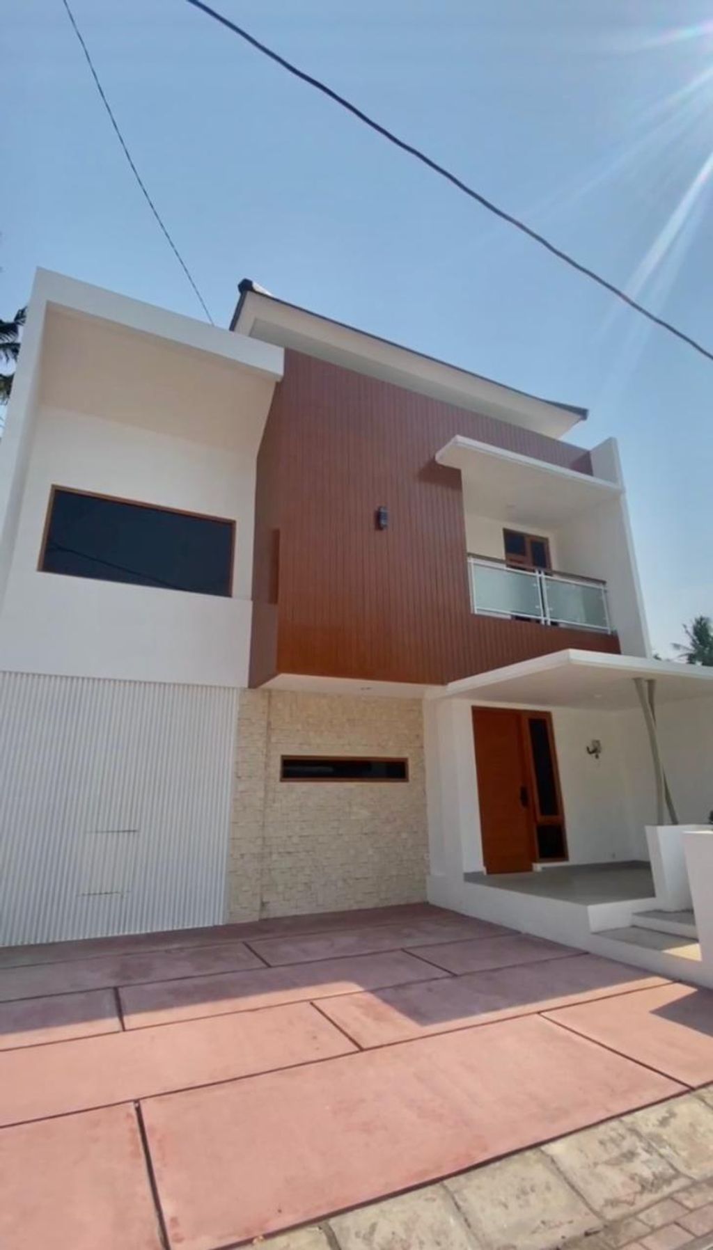 foto tampak rumah tipe B.05 perumahan HARA RESIDENCE