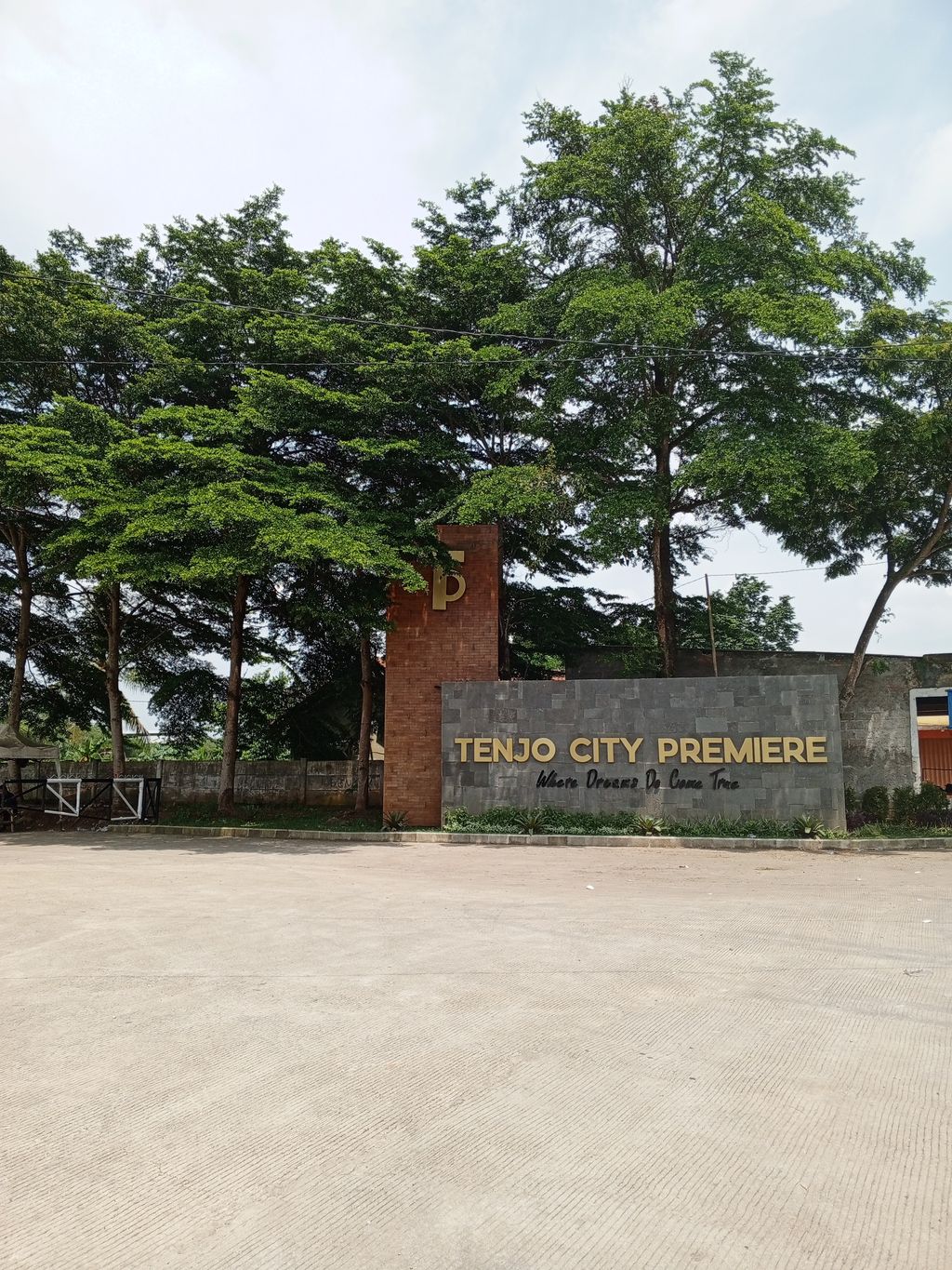 foto gerbang perumahan TENJO CITY PREMIERE