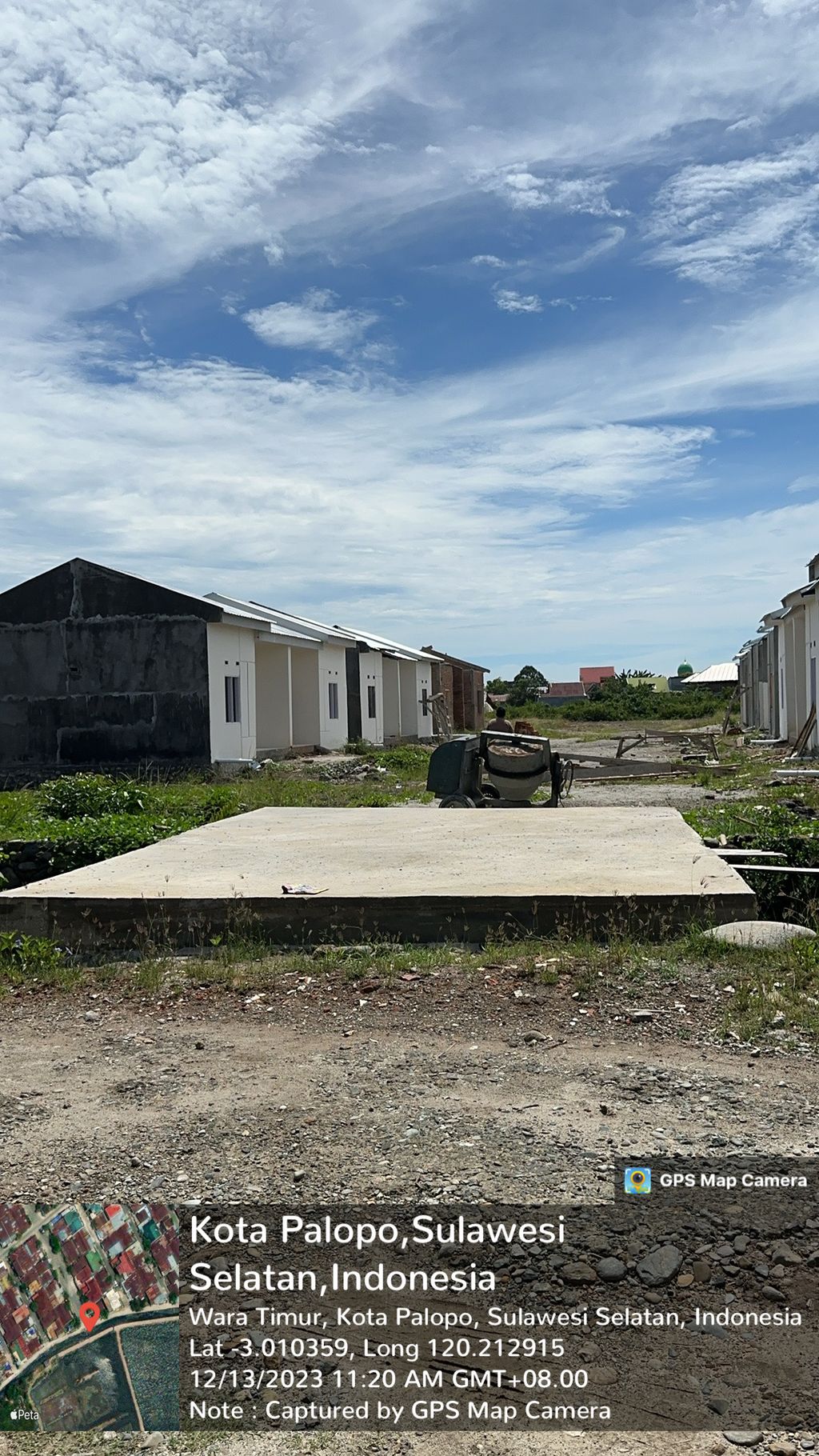 foto gerbang perumahan ABDE PERMATA NYIUR