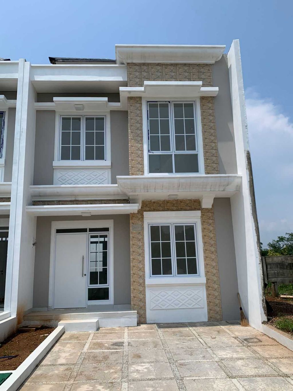 foto tampak rumah tipe NGD - 21 perumahan SERPONG NATURA CITY