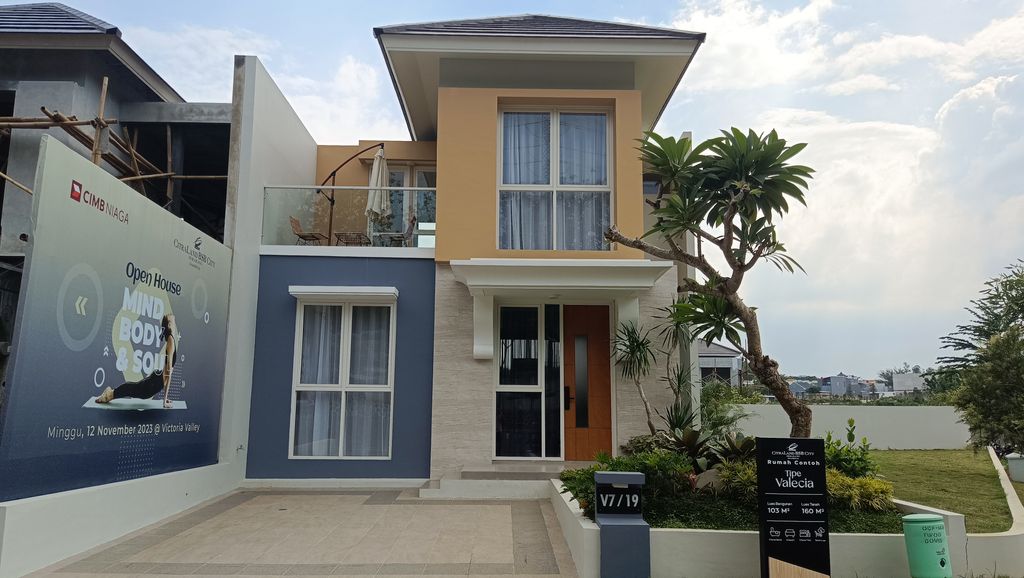 foto contoh rumah perumahan CLUSTER VICTORIA VALLEY