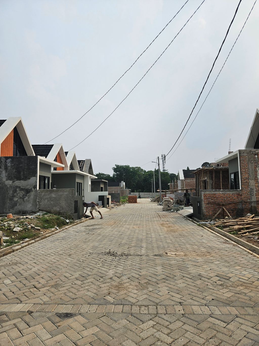 foto posisi tengah perumahan SAMAASTA BEKASI