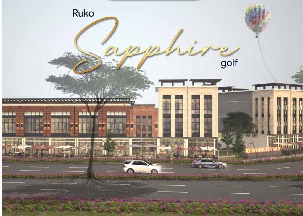 foto tampak rumah tipe SAPPHIRE 3LT perumahan CIMANGGIS GOLF ESTATE