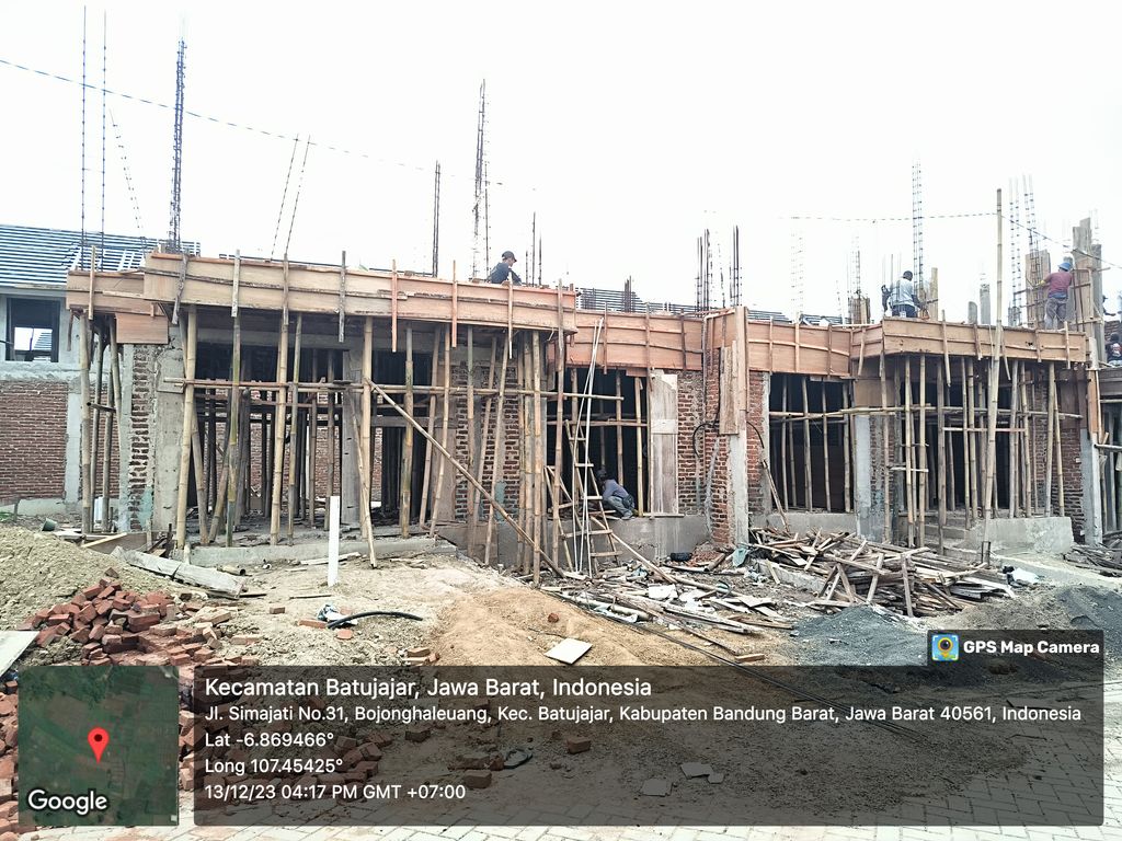 foto posisi tengah perumahan Tatar Punawangi KBP