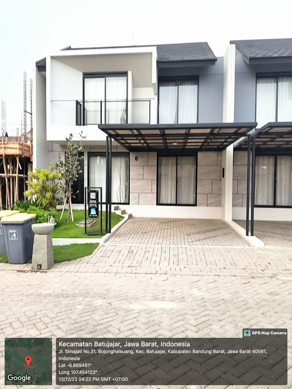 foto contoh rumah perumahan Tatar Punawangi KBP