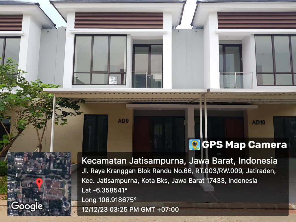 foto tampak rumah tipe Hara (Standard) perumahan Premier Estate 3 Extension