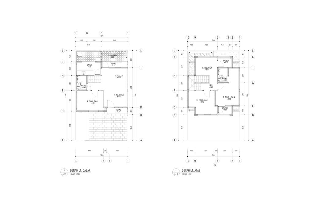 foto denah rumah tipe Bacilio (Standard) perumahan Premier Estate 3 Extension