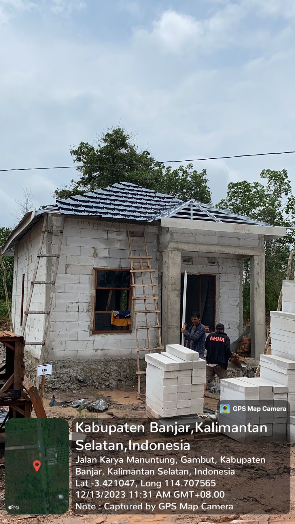 foto contoh rumah perumahan ALMISBAH KARYA MANUNTUNG