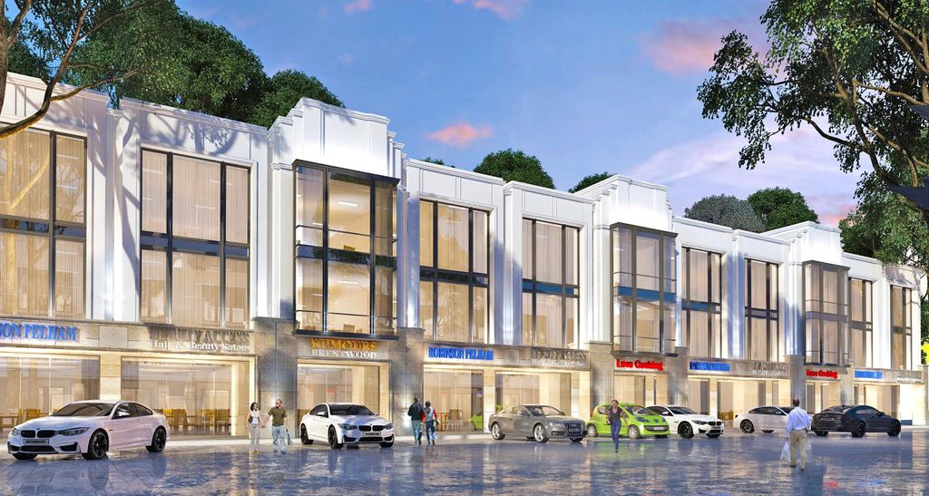 foto tampak rumah tipe Ruko 6m perumahan Jewel Garden