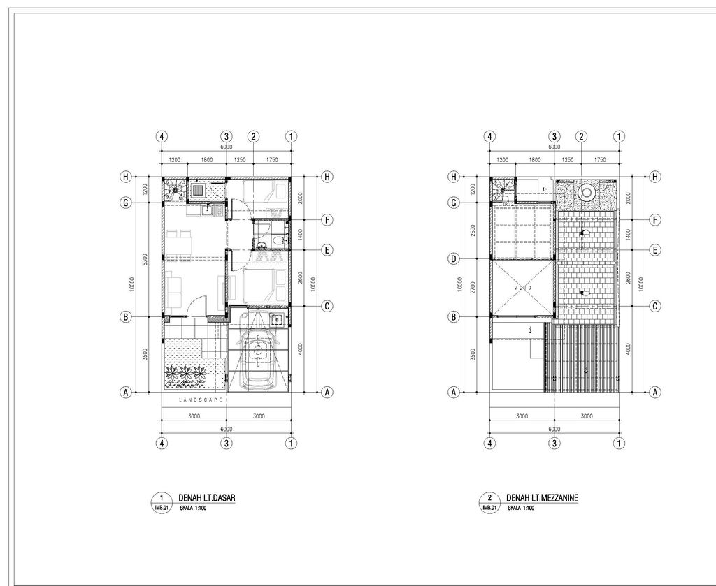 foto denah rumah tipe RUBY perumahan GRAND ALMAS RESIDENCE