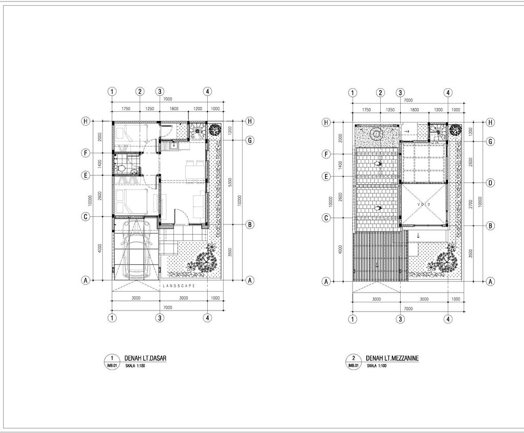 foto denah rumah tipe RUBY perumahan GRAND ALMAS RESIDENCE