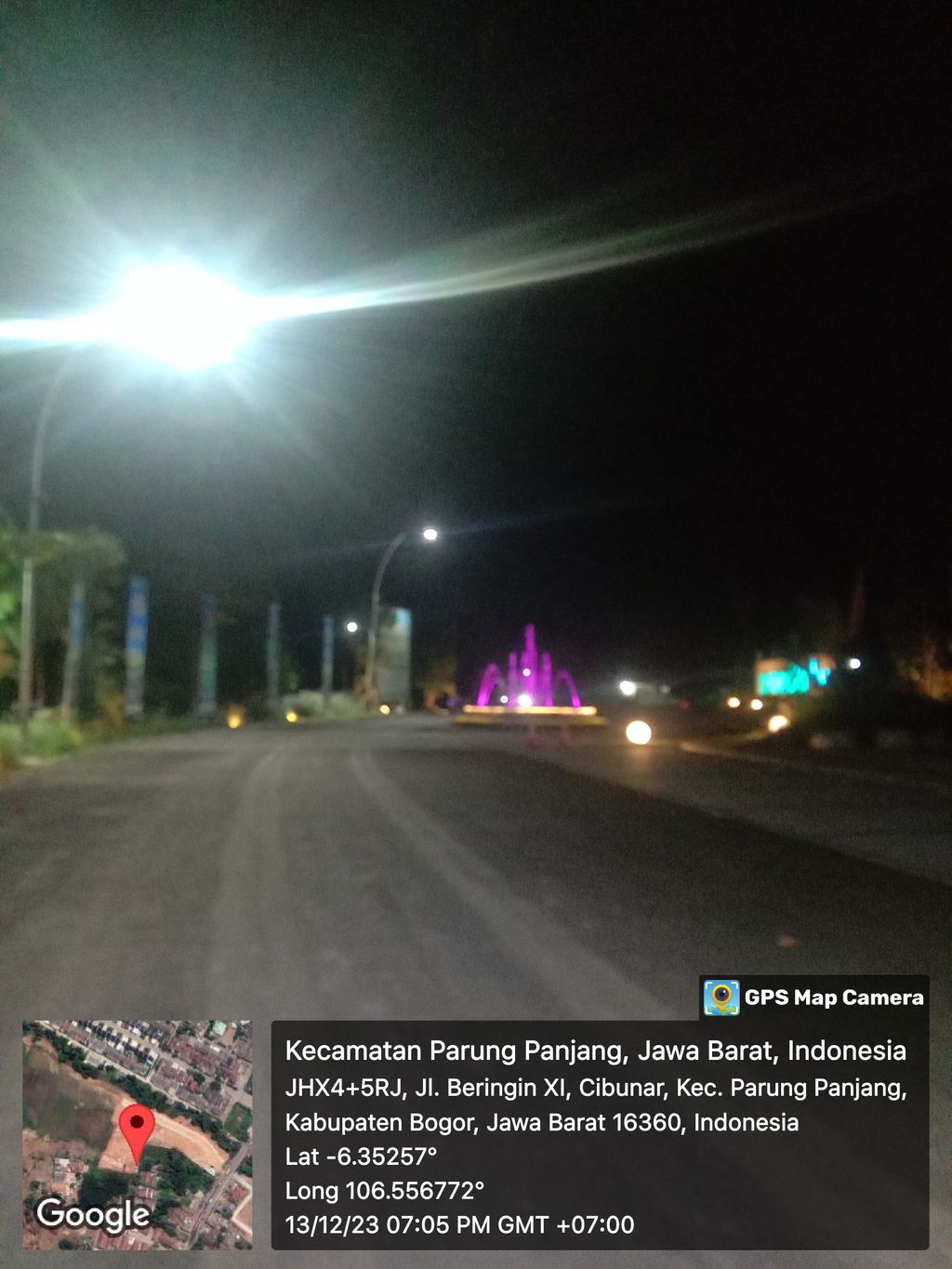 foto posisi tengah perumahan GRANDIA LIV
