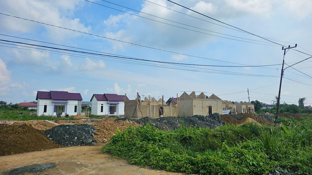 foto posisi tengah perumahan BAROKAH INDAH RESIDENCE 3