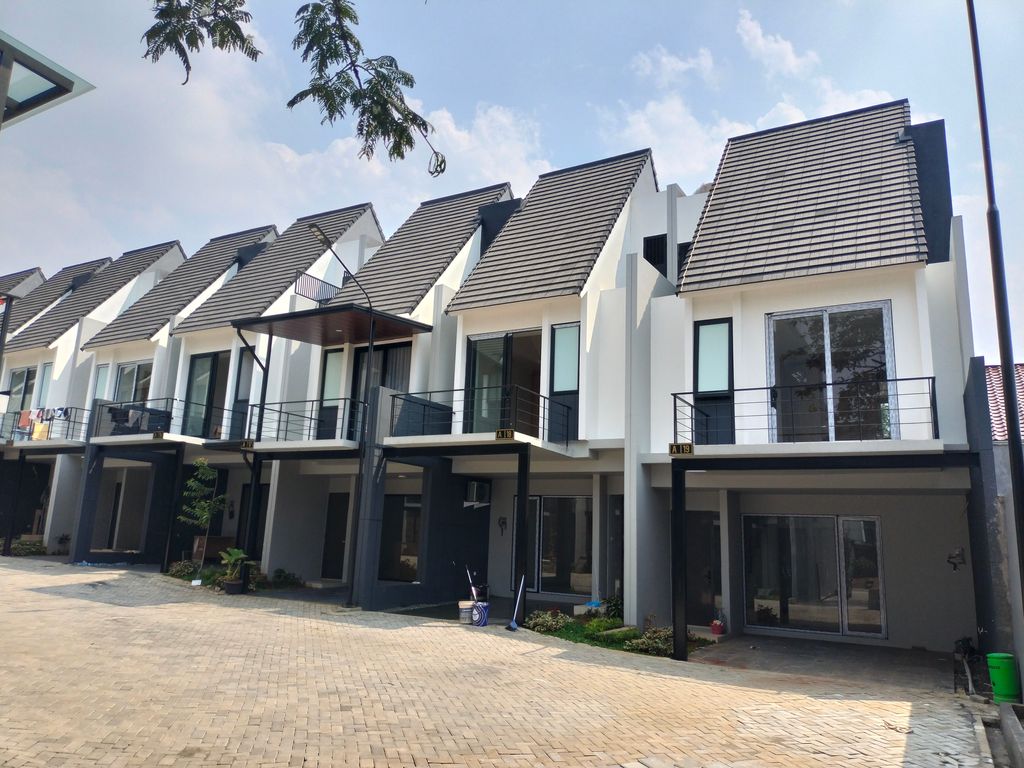 foto gerbang perumahan Cluster Kahfi Park Residence