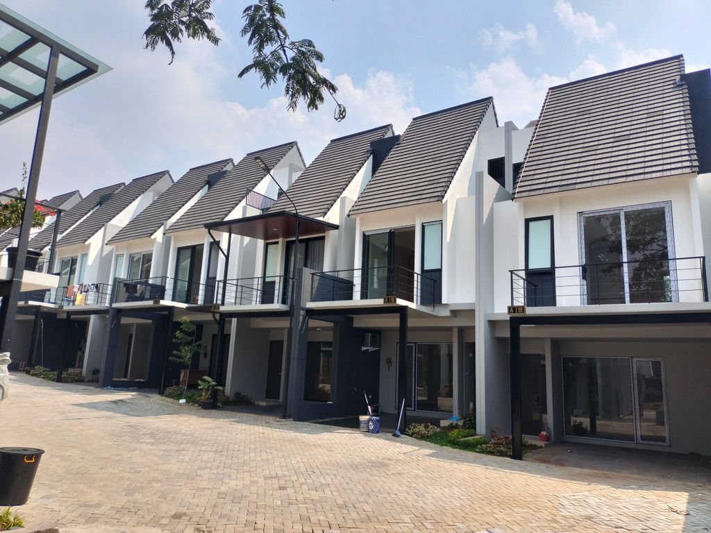 foto contoh rumah perumahan Cluster Kahfi Park Residence