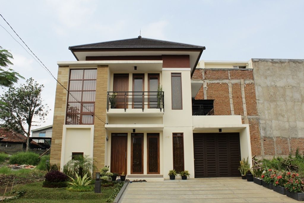 foto tampak rumah tipe 120/300 perumahan The Awani Residence 2